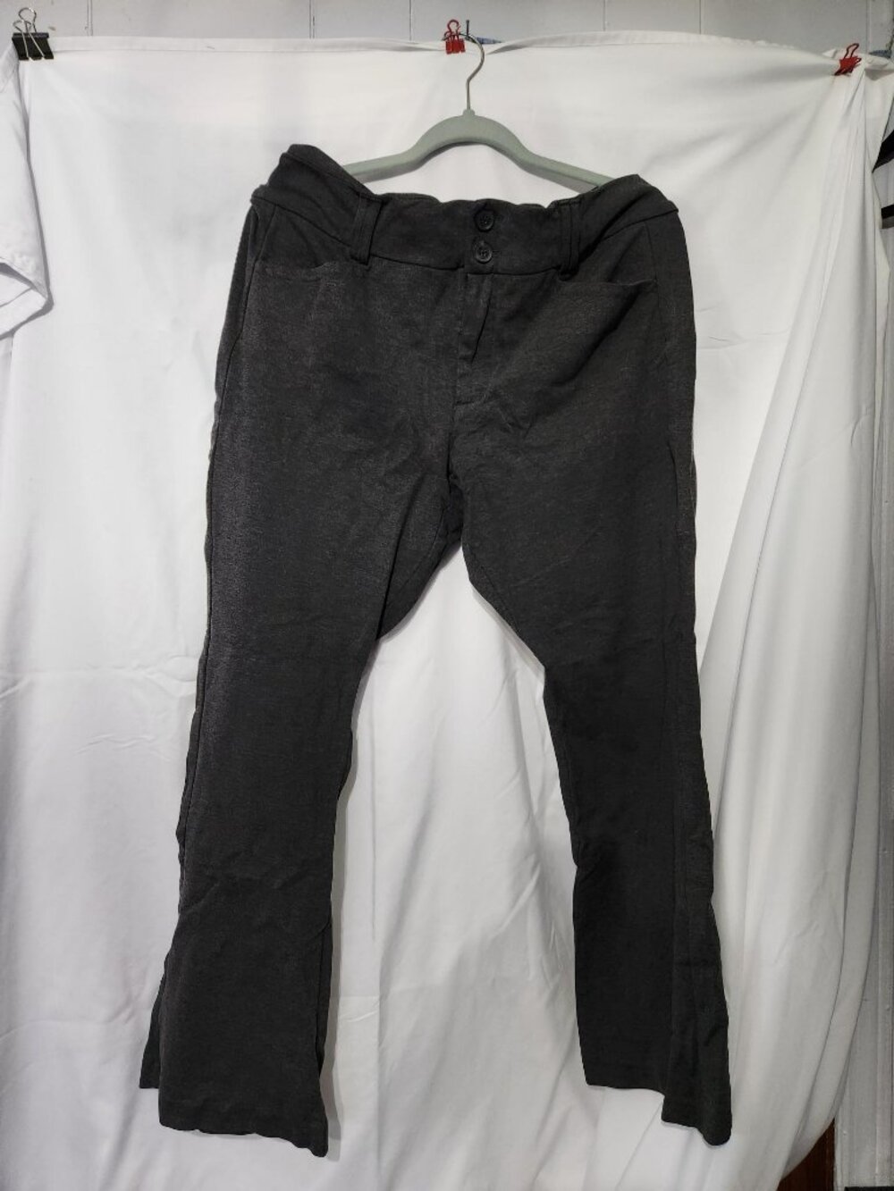 🩶 AS IS Torrid Studio Ponte Bootcut Pants 16R Gray Career Workwear